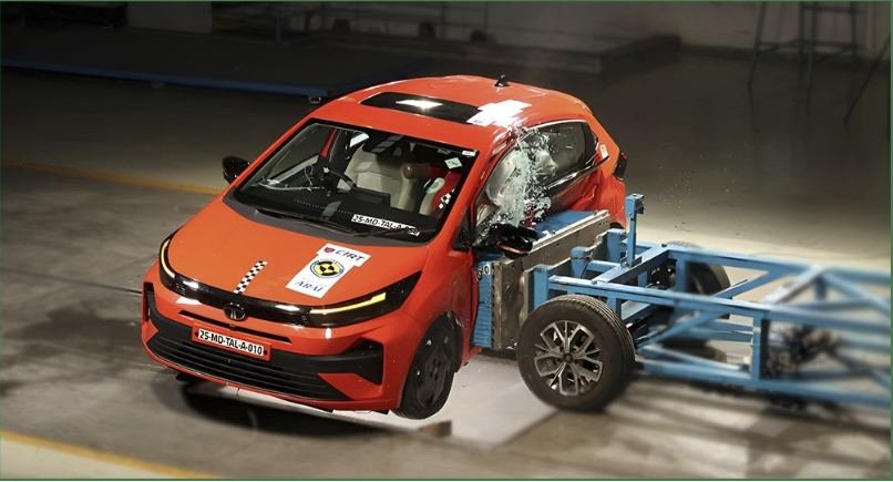 Tata Altroz Bharat NCAP crash test