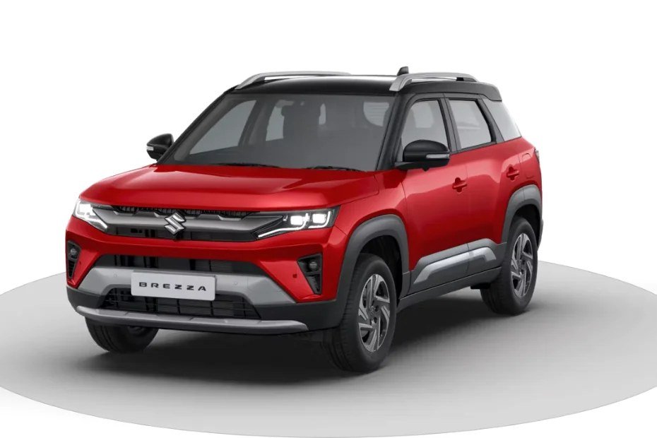 2026 Maruti Brezza exterior, front three-quarter view
