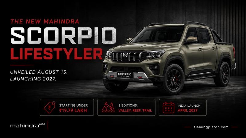 The New Mahindra Scorpio Lifestyler