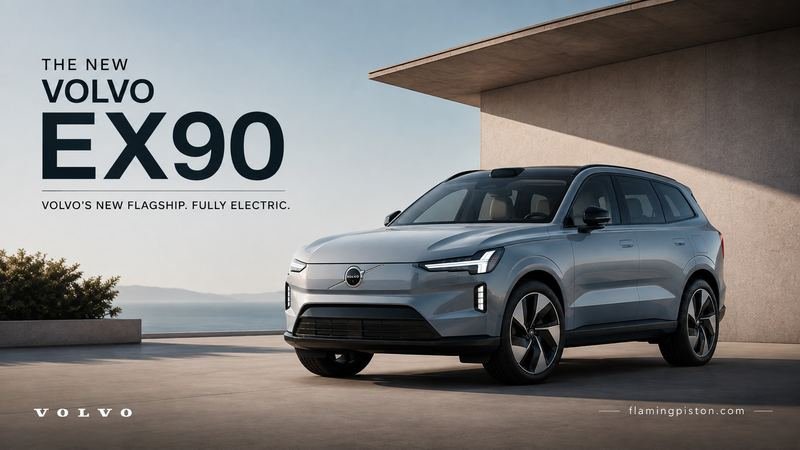 The New Volvo EX90, Volvo's fully electric flagship